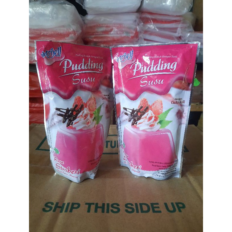 Strawberry flavored milk Pudding | Shopee Philippines