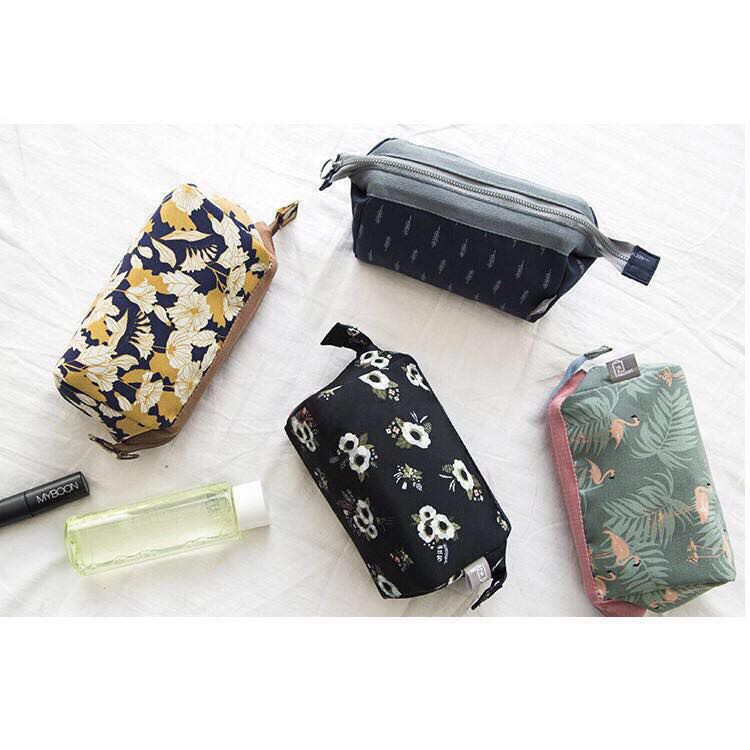 Korea Design Printed Cosmetic Travel Pouch bag Shopee Philippines