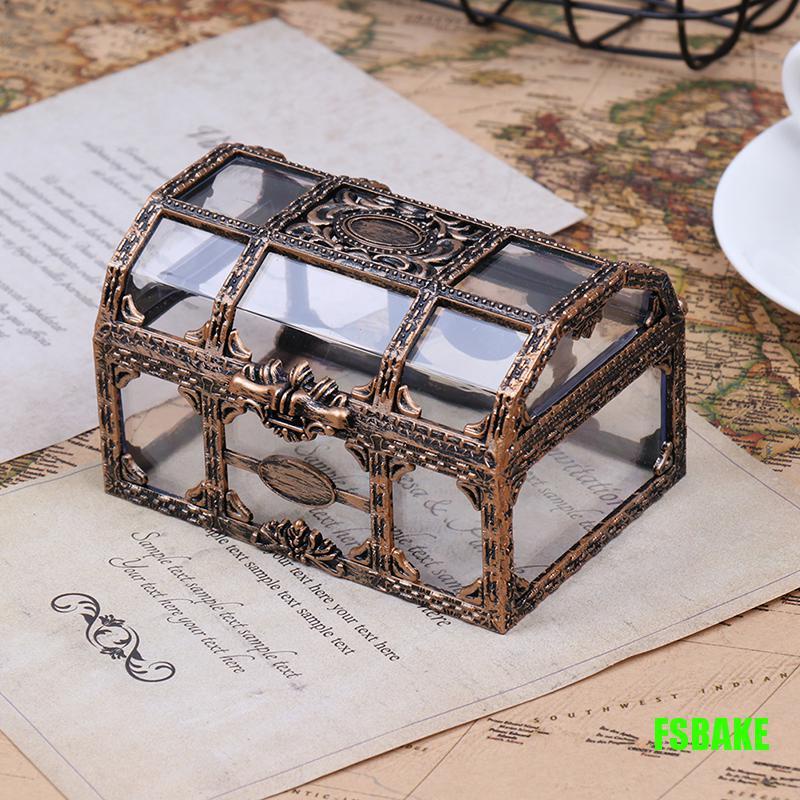 [bbjBAKE2] Plastic Storage Box Transparent Pirate For Pirate Crystal ...