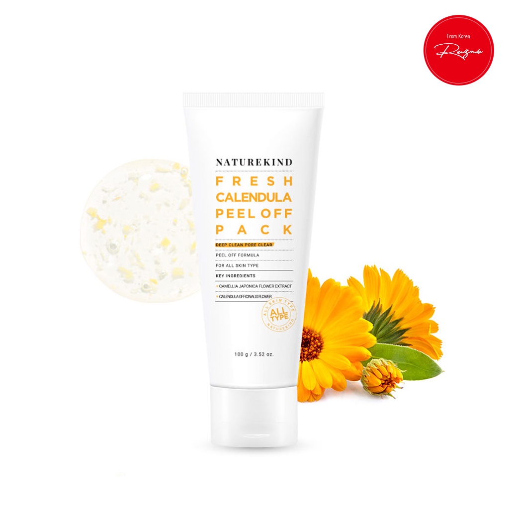 Naturekind - Fresh Calendula Peel Off Pack (100g) | Shopee Philippines