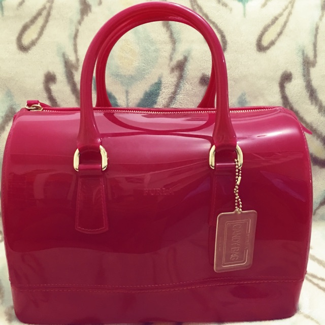 FURLA CANDY BAG PINK | Shopee Philippines