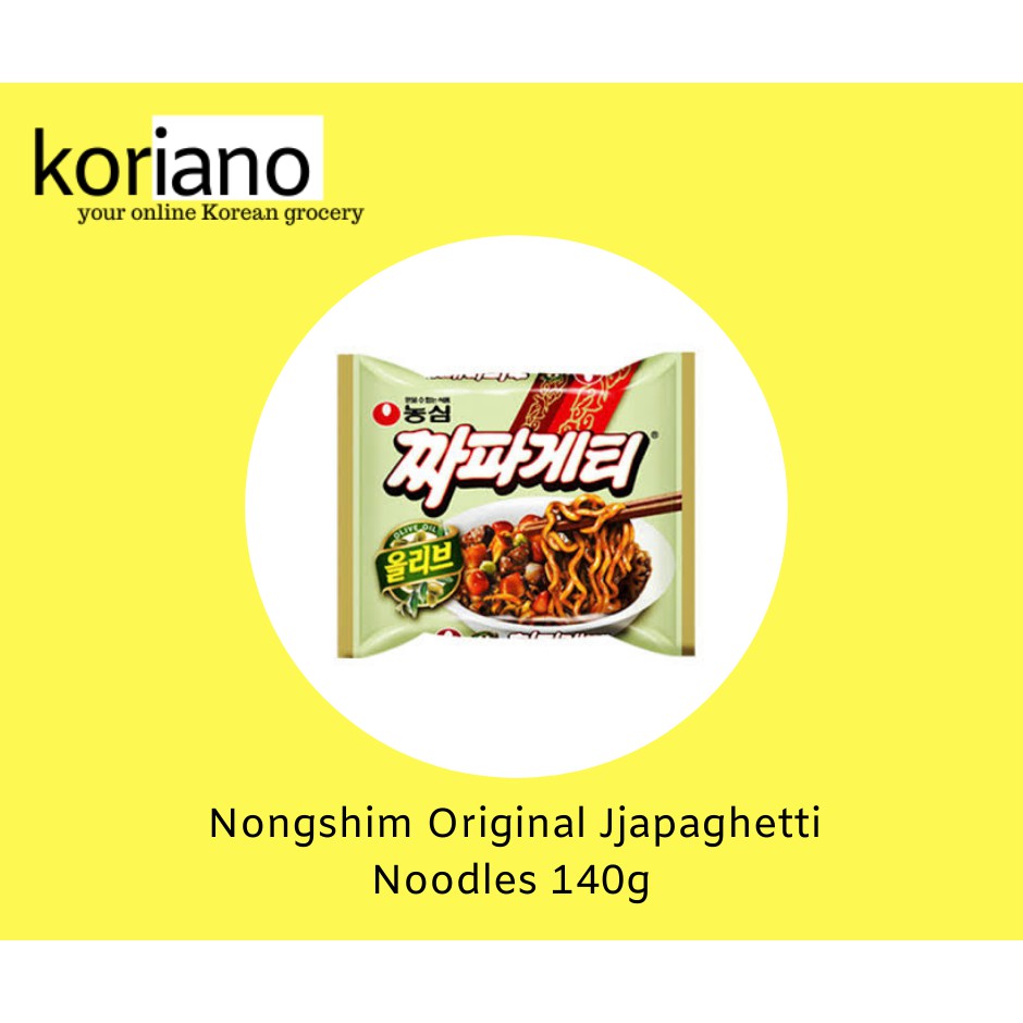 Nongshim Original and Sichuan Spicy Jjapaghetti Korean Noodles Shopee