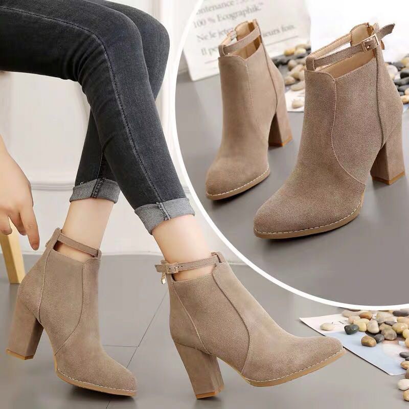 Korean boots outlet shopee