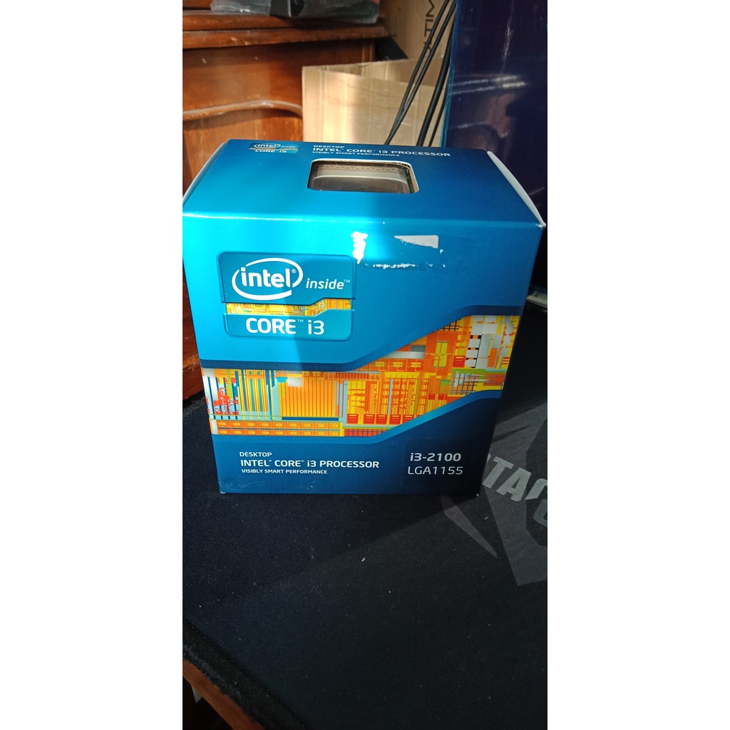 Intel Core i3-2100 Processor 3.2Ghz Fullset Box Second Hand Seal ...