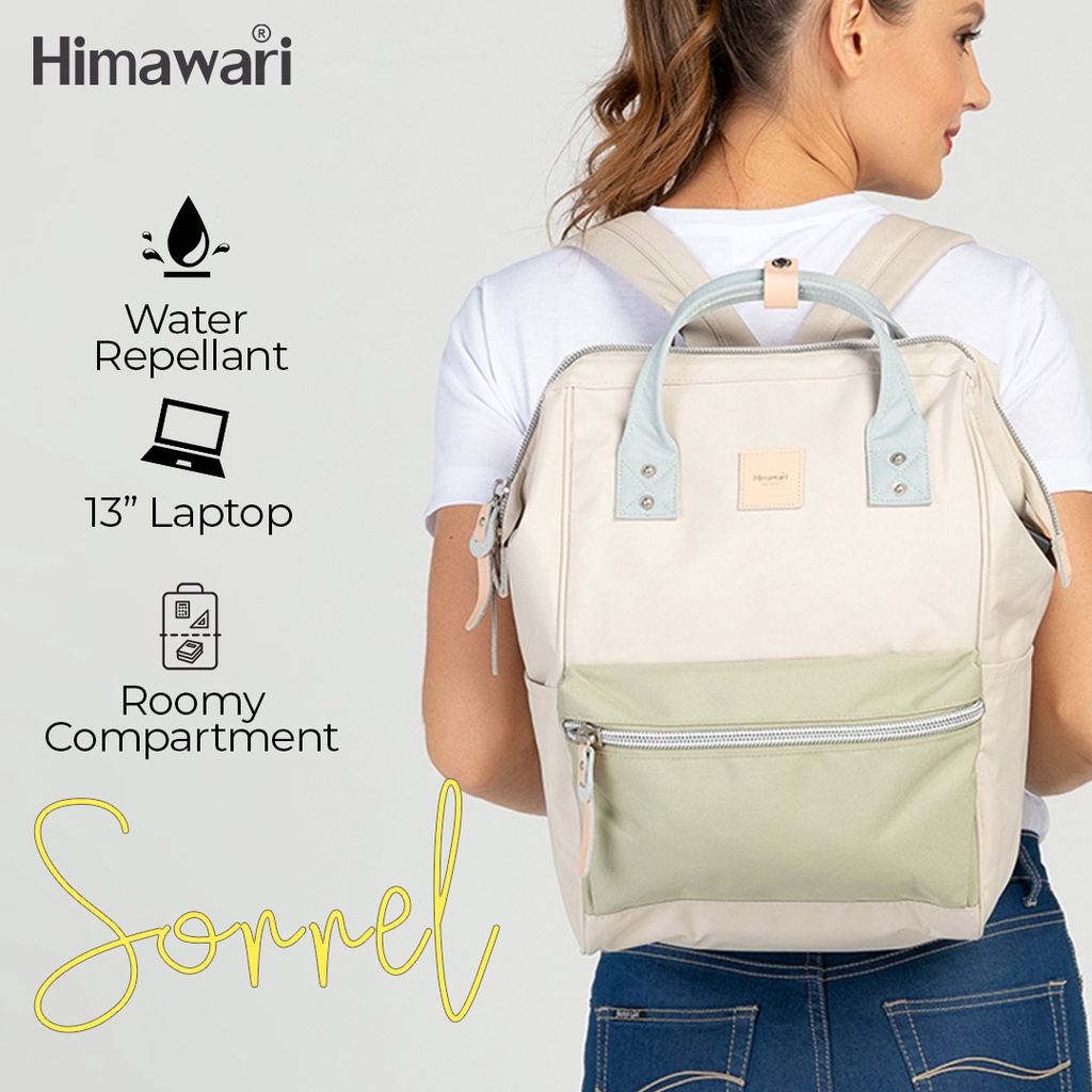 Himawari backpack clearance green