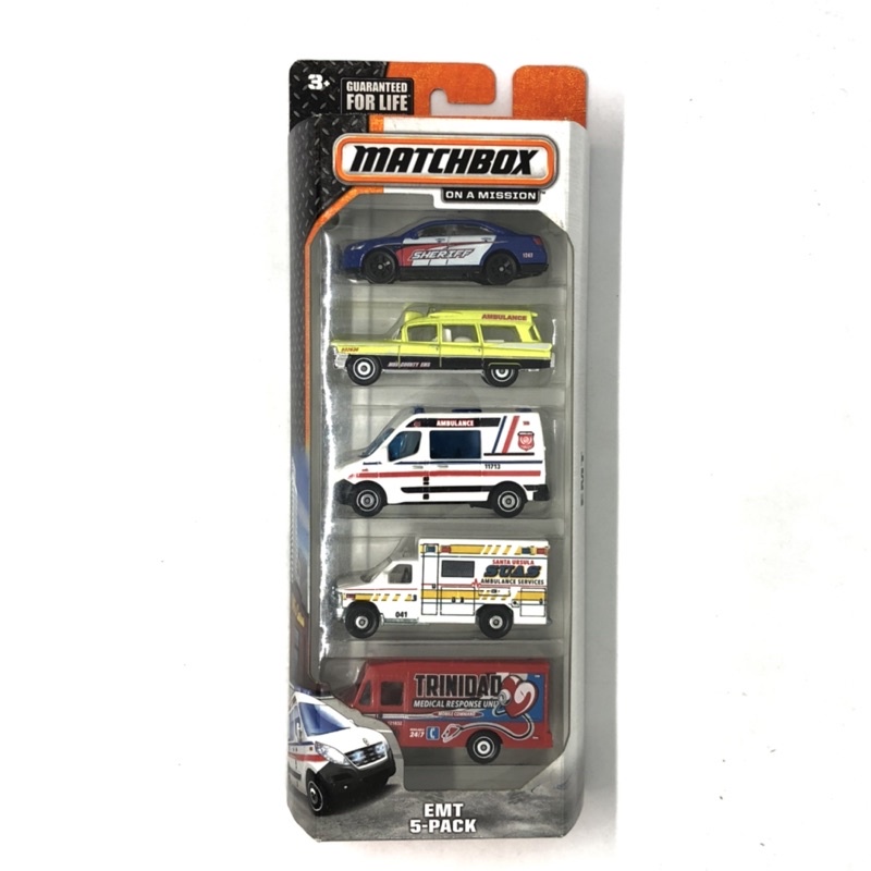 Matchbox EMT 5Pack 1963 Cadillac Emergency Shopee Philippines