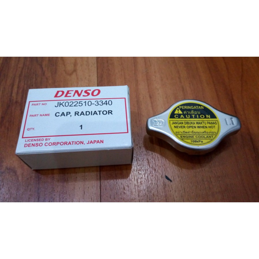 Veloz Innova Yaris Vios Camry Rush Fortuner Avanza Denso Radiator Cap