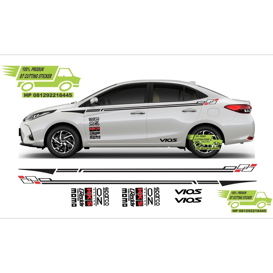 Bt sticker toyota vios sticker list vios sticker Car vios sticker