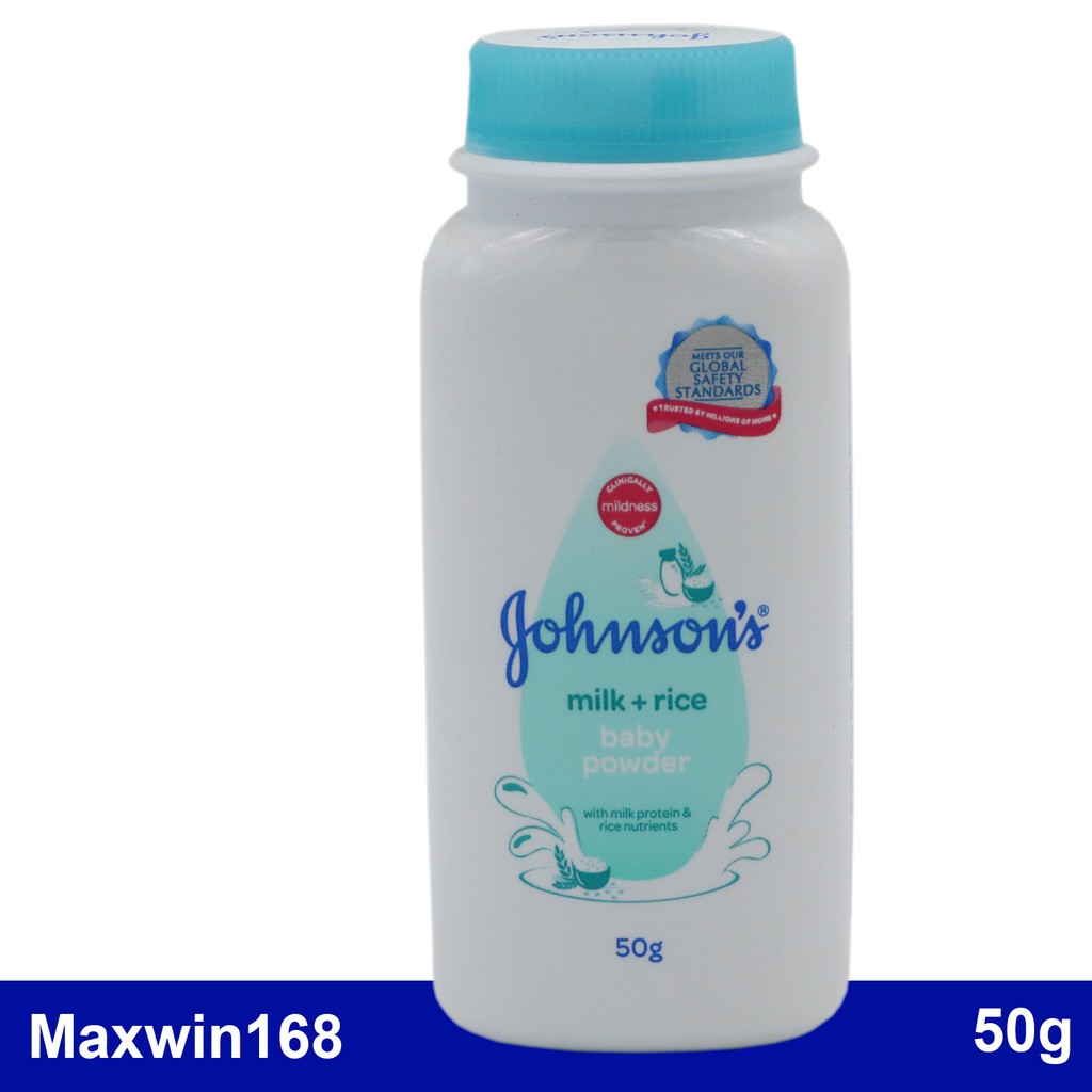 Johnson's Milk + Rice Baby Powder 50g Shopee Philippines