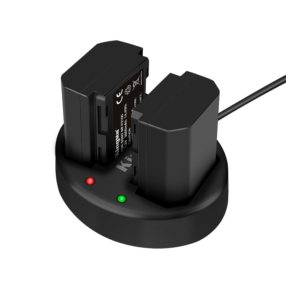 For NPFZ100 Rechargeable Battery Dual USB Charger For Sony A6600 A73