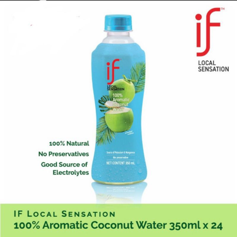 If Local Sensation Coconut Water 350ml Shopee Philippines 4297