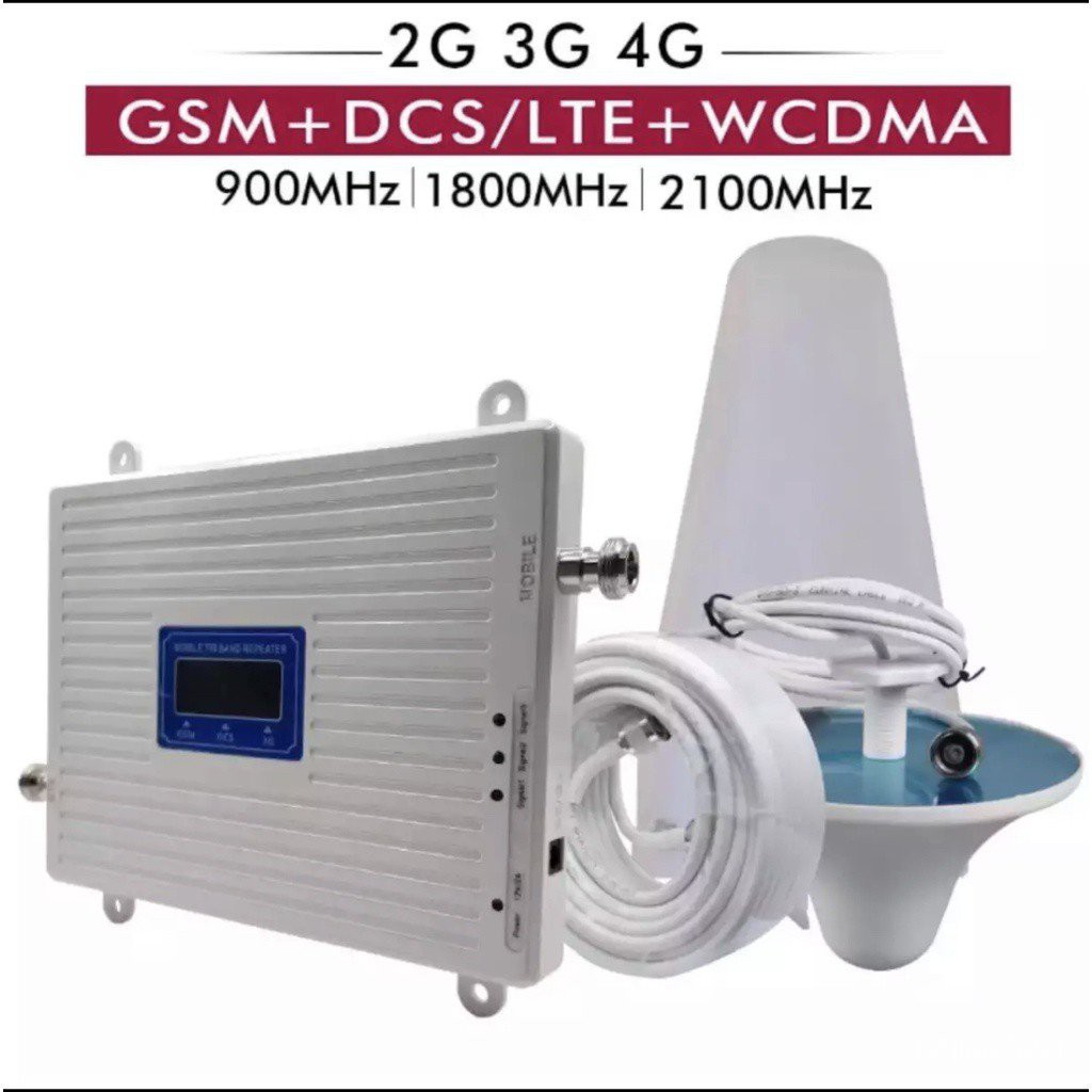 DIGITAL2G 3G 4G LTE SIGNAL BO0STER TRIBAND REPEATER KIT Shopee