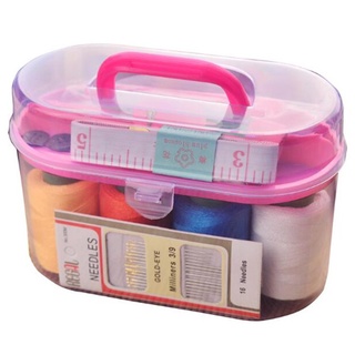 42pcs Plastic Transparent Thread Box Household Sewing Thread Storage Box  Suitcase Container Craft Spool Storage Box - Diy Apparel & Needlework  Storage - AliExpress