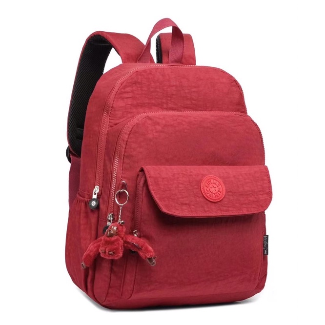 FLS Korean Fashion Backpack for Women with free Monkey Keychain Multi