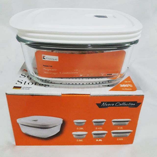 Glass Food Storage Container | Shopee Philippines