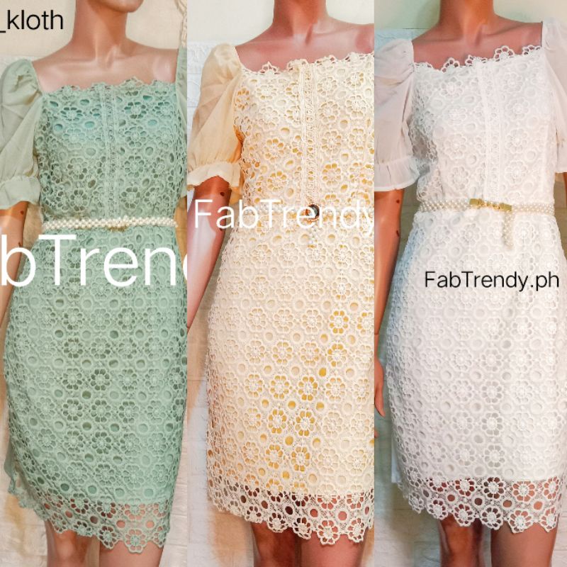 Filipiniana hotsell lace dress