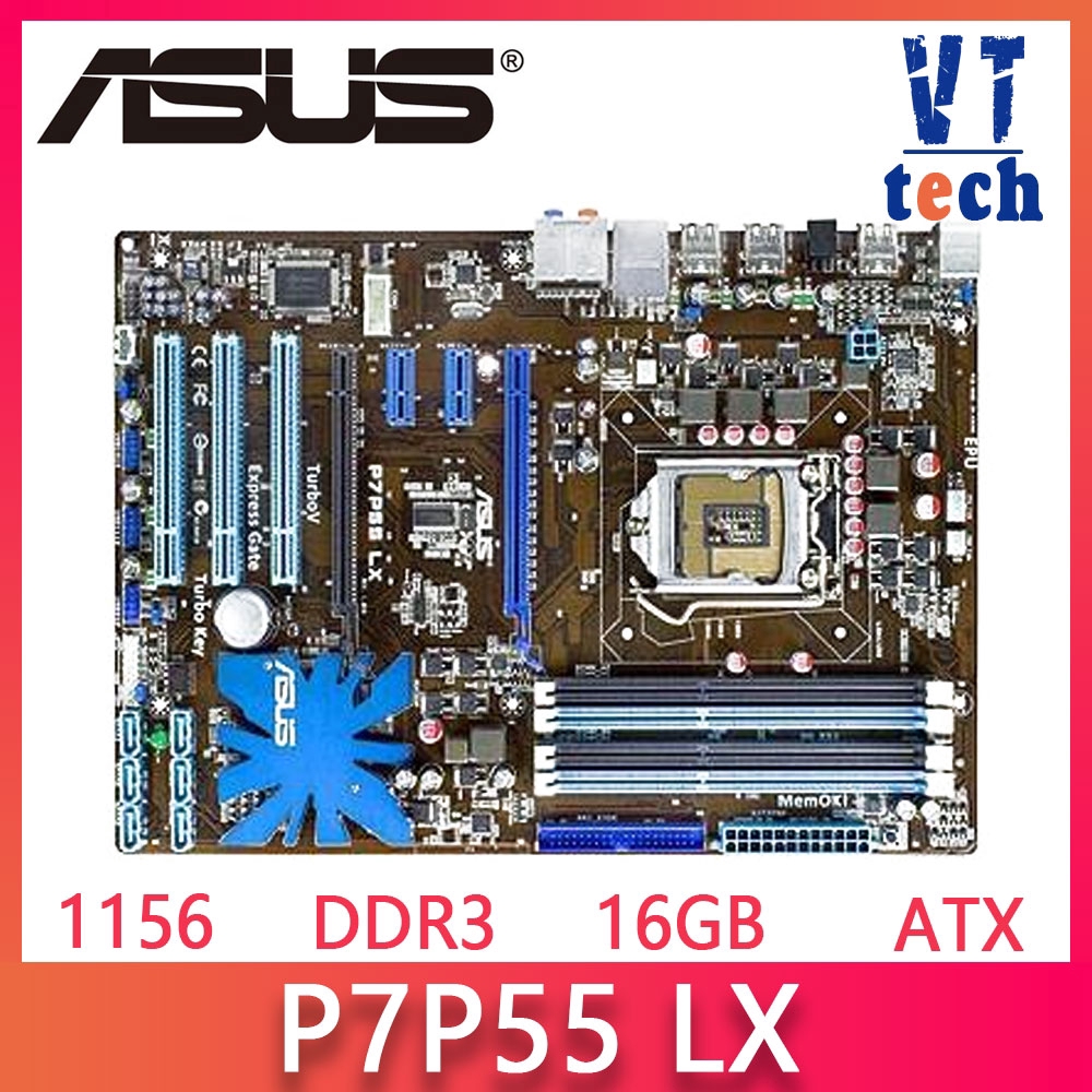 Asus on sale p7p55 lx