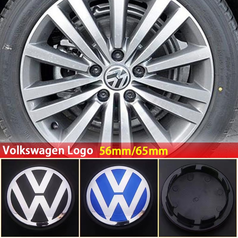 4pcs Volkswagen Logo VW WHEEL CENTER CAPS RIM HUB CAP FOR PASSAT Jetta ...