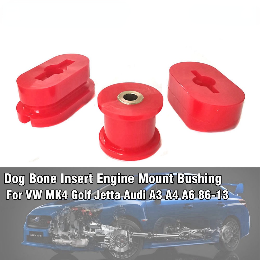 Polyurethane Front Engine Mount Dog Bone Bushing Fit for VW Golf Jetta
