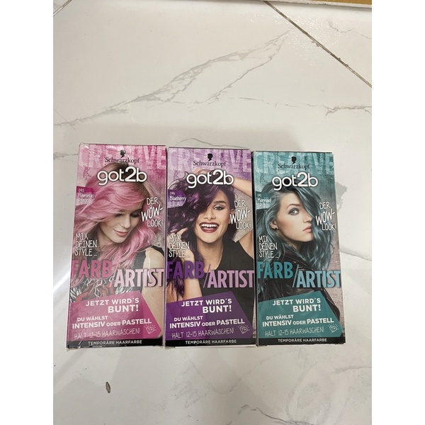 Schwarzkopf Got2B Hair Color From Germany Shopee Philippines