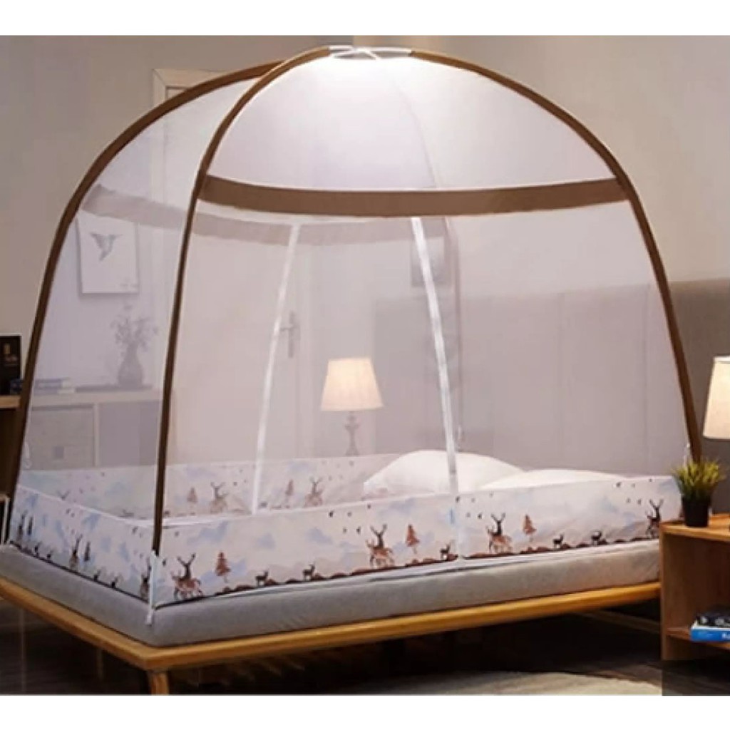 Portable Folding Mosquito Net Tent Free stand Bed Net Bed Tent with ...