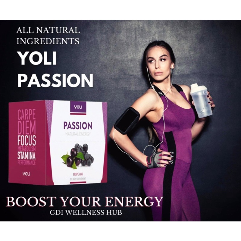 Yoli Passion( Fat Burner / Energy Drink) Shopee Philippines