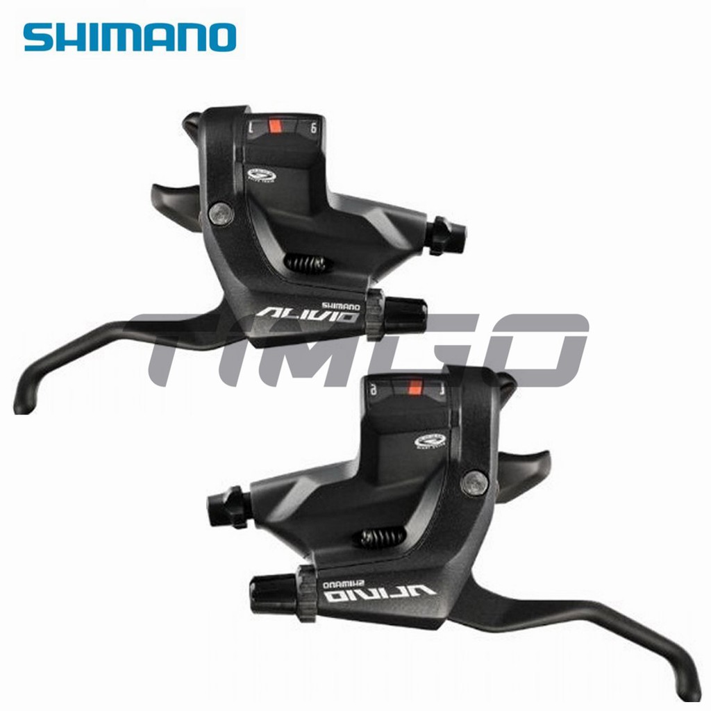 Shimano Alivio ST M430 MTB Bike 3x9 Speed Shifter V Brake Combo Lever Set