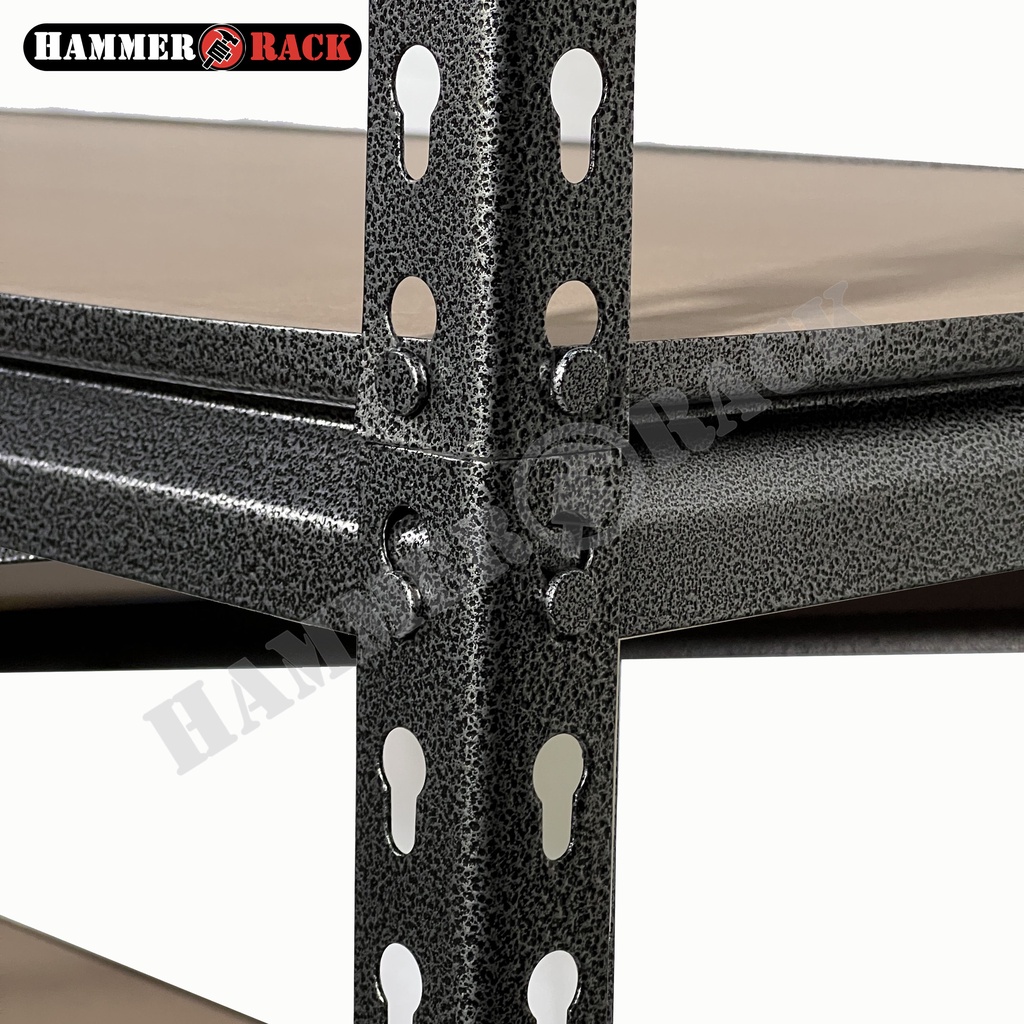 HAMMER RACK 5-Tier Heavy Duty Steel Storage Shelving 750kg | Shopee ...