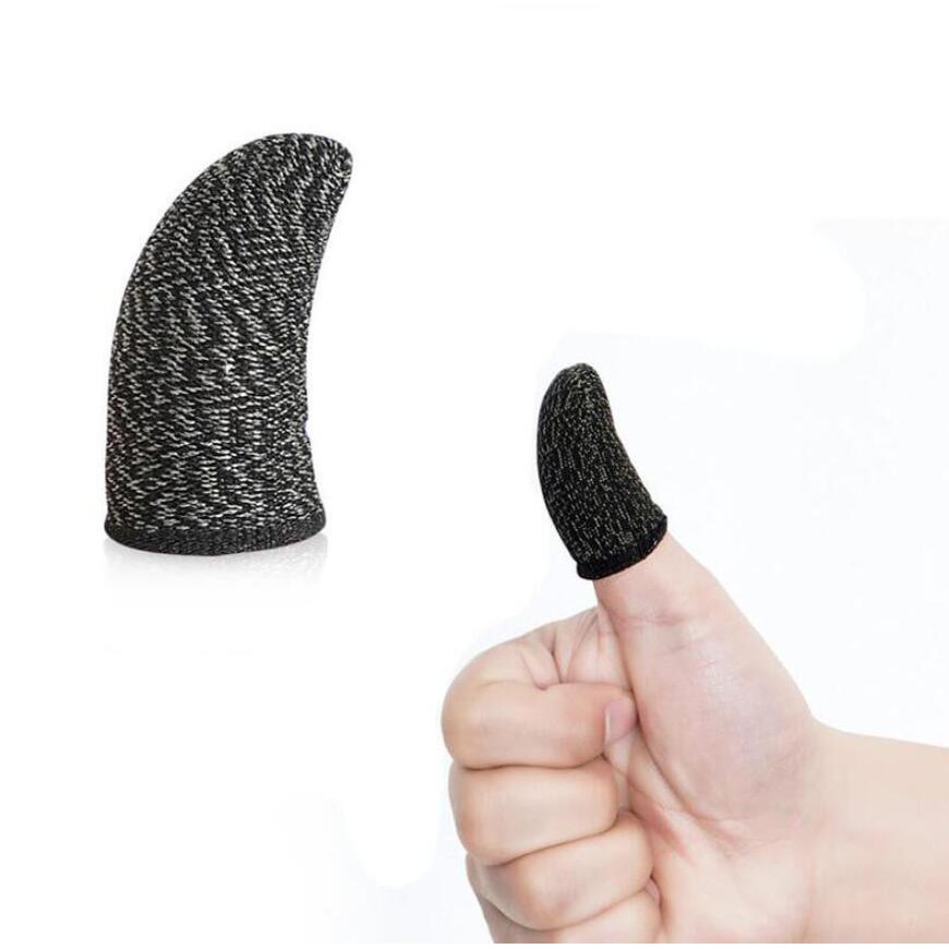 gilii 12PCS/Sst Finger Cots for Mobile Games Anti Sweat Thumbs Gloves ...