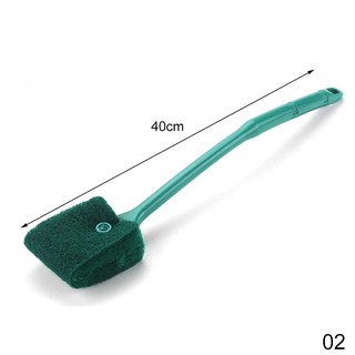 Jinyi Fish Tank Glass Cleaner Aquarium Fish Tank Cleaning Brush Fish Tank  Aquarium Cleaning Sponge (1pc, Blue)