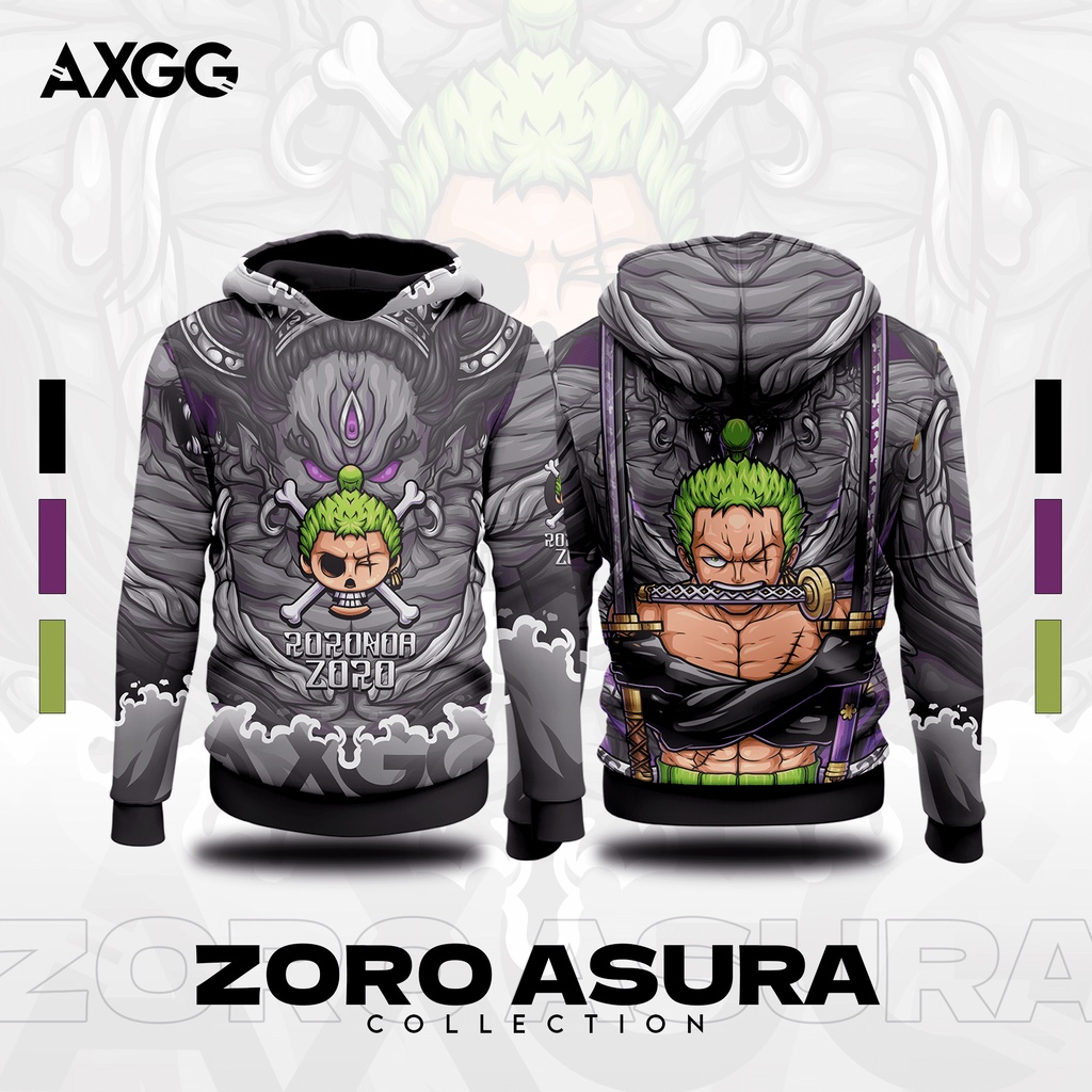 AXGG ' One Piece - Zoro Asura ' Jacket | Shopee Philippines