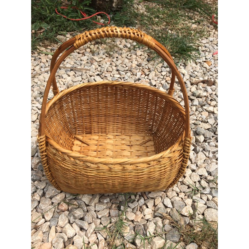 Bamboo Basket Weave And Wicker On The Oval. Shopee Philippines