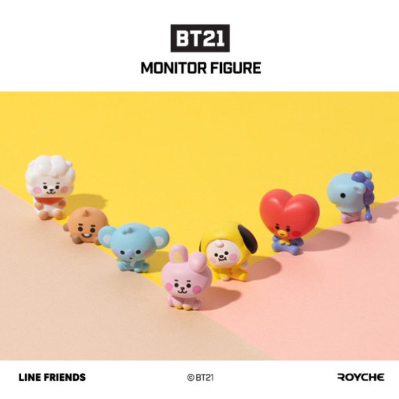 BTS BT21 Official Baby MONITOR FIGURE by LINEFRIENDS Royche Authentic ...