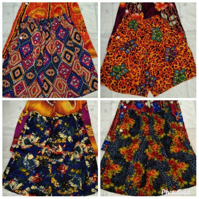 Short chalis, size XL, Random color!!? | Shopee Philippines