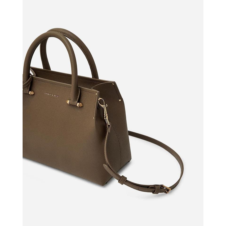 Double handle structured online tote