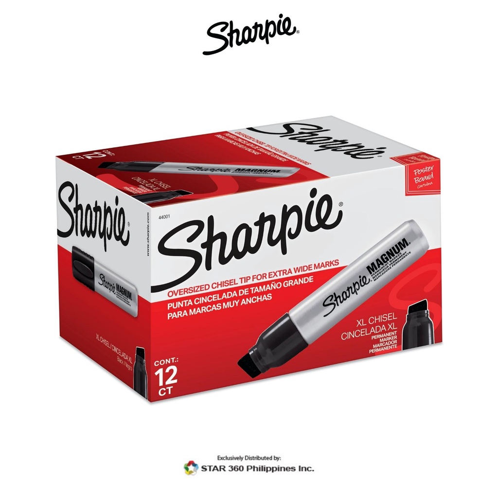 Sharpie Magnum Marker (Box of 12CT) | Shopee Philippines