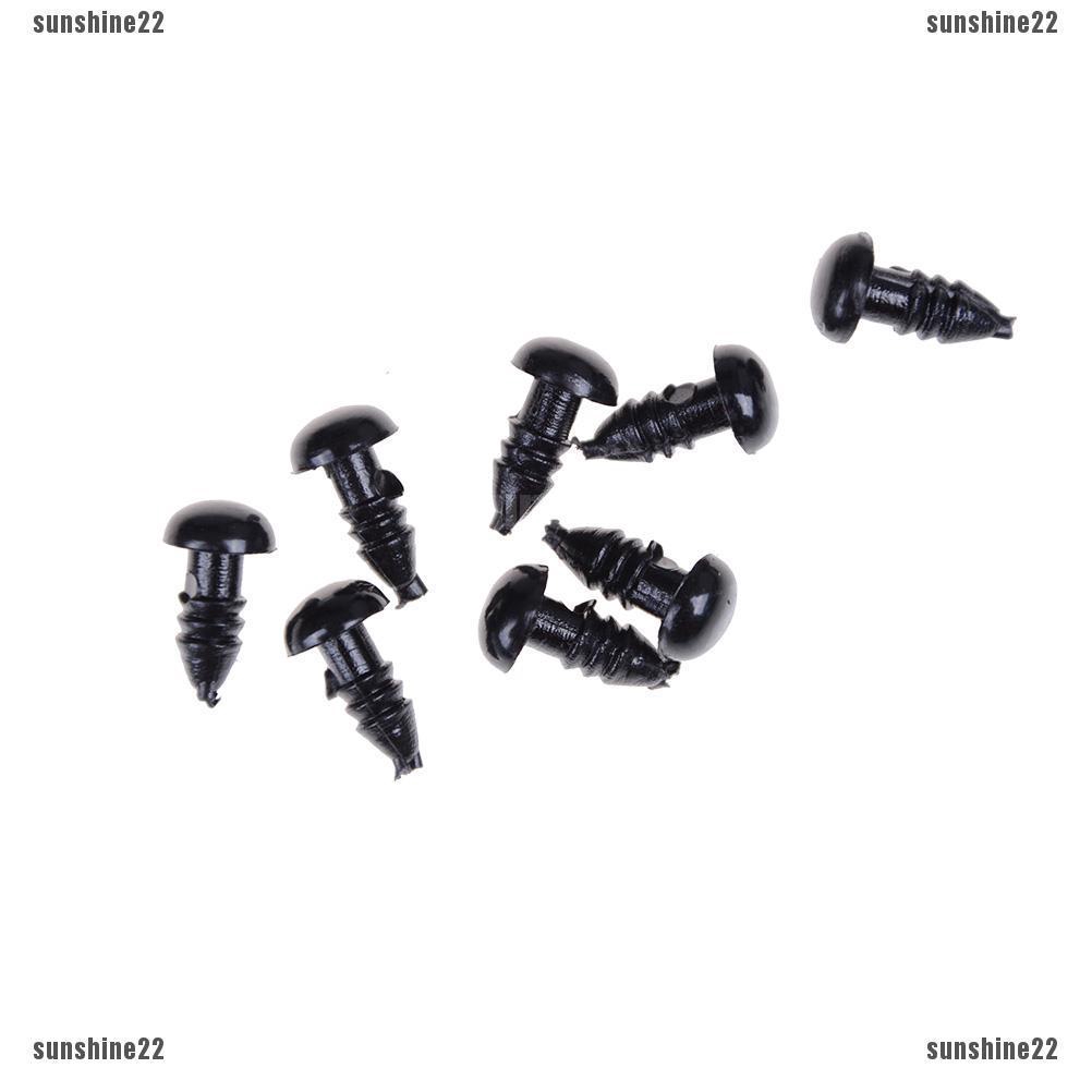 100Pcs Plastic Craft Toy Doll Eyes Safety Eyes Handmade Accessories For