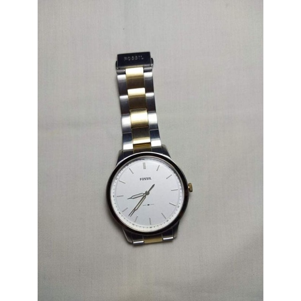 Two-tone Watch Fossil (Pre-loved) | Shopee Philippines