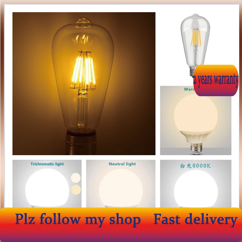 Led Light E27 Edison Light Bulb Corn Kernel Dulb Inoor Decoration Bulb ...