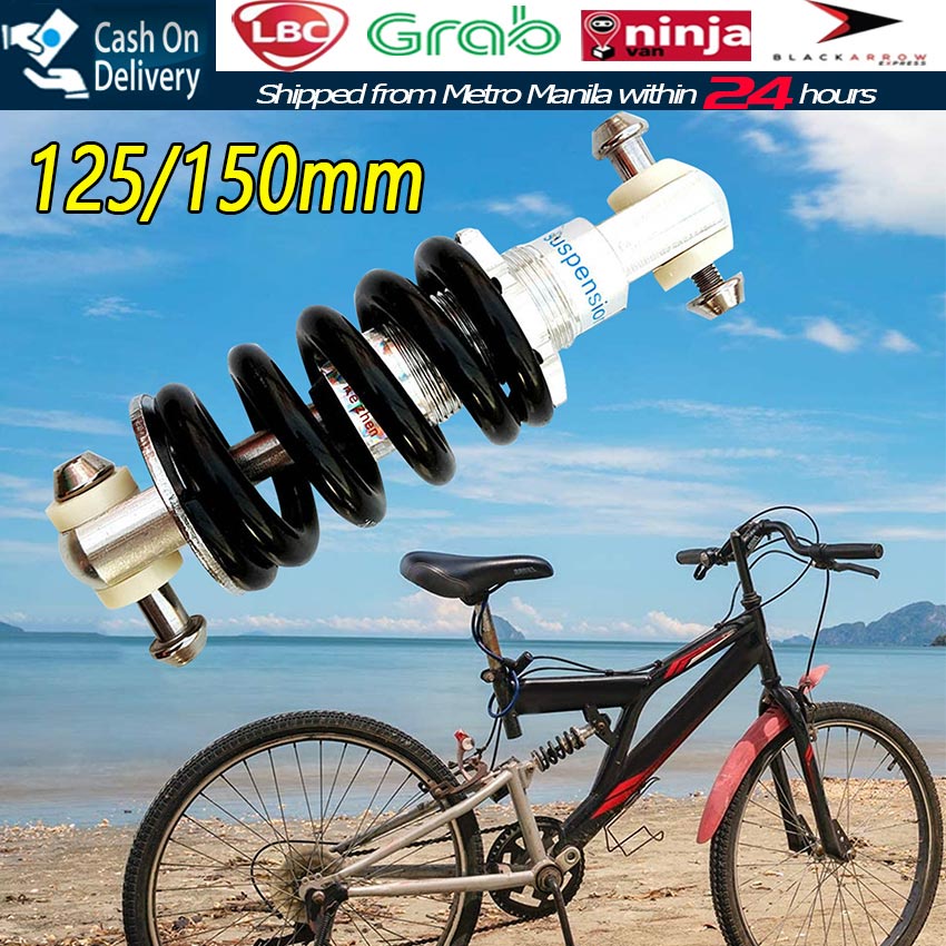 【Fast Delivery】Bicycle Rear Shocks Suspension Bumper Bike Frame Spring ...