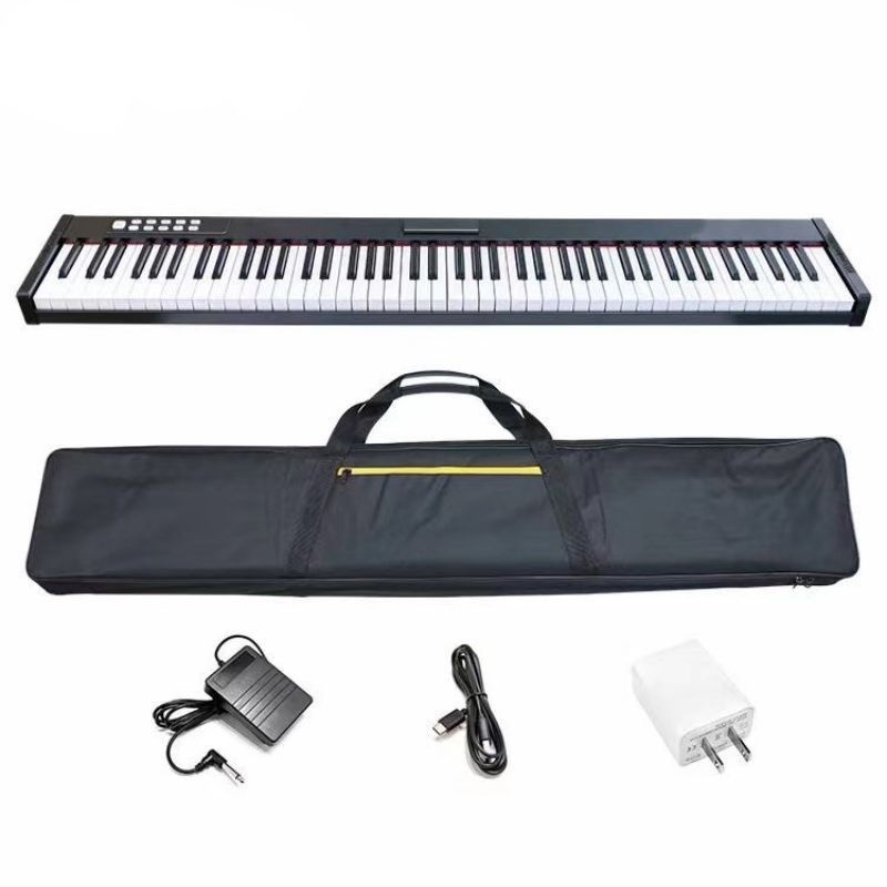 Aluminum Alloy Portable 61/88keys electric piano usb midi keyboard