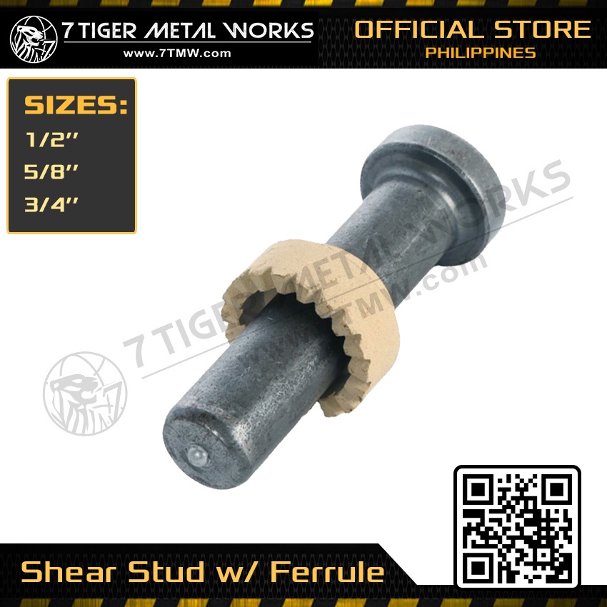 Shear Stud 1/2 inch with Ceramic Ferrule (5PCS/ORDER) | Shopee Philippines