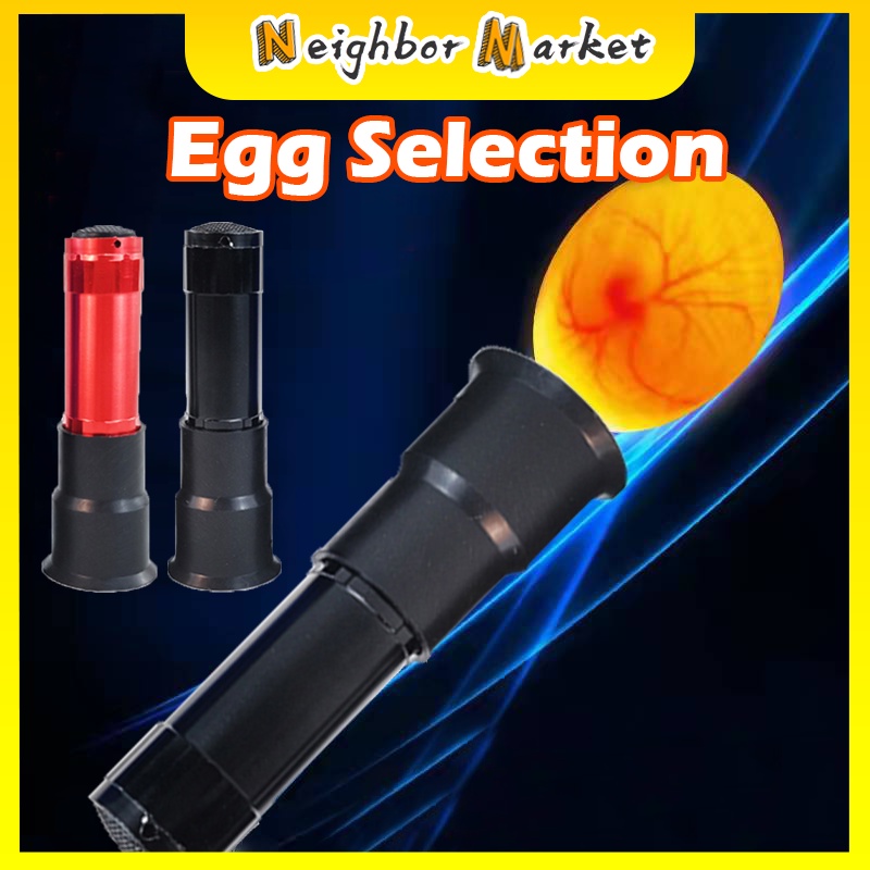 Incubator Egg Tester Egg Test Flashlight Egg Candling Lamp Farm Poultry