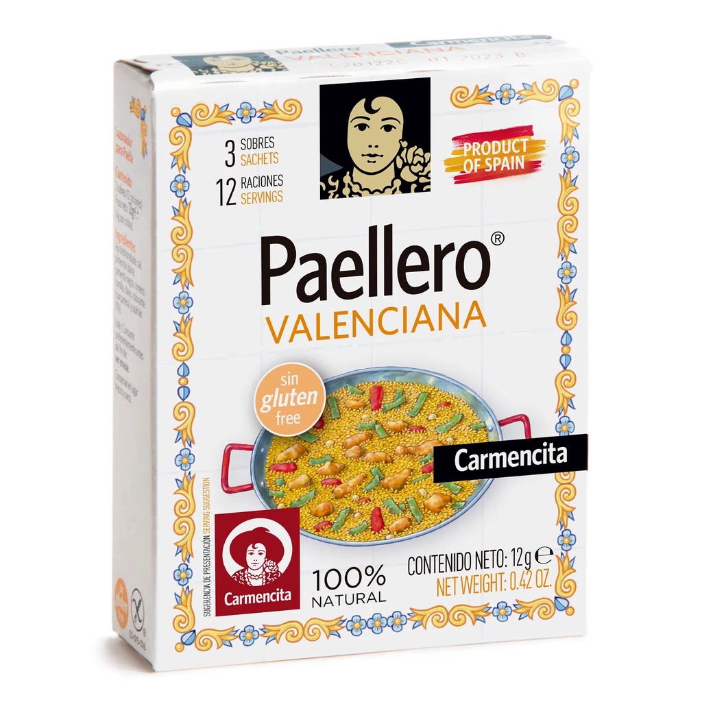 Carmencita Paellero Valenciana Paella Seasoning With Saffron / 3