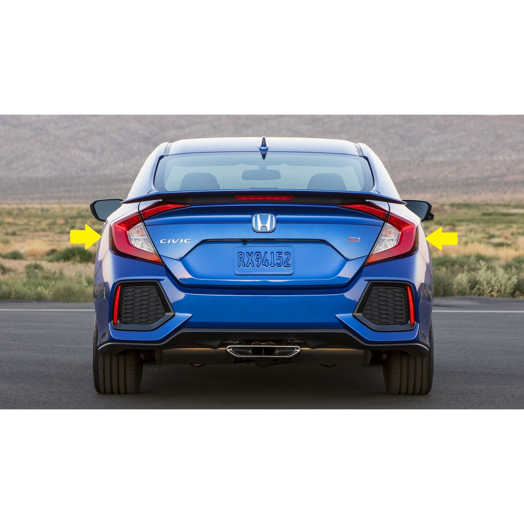 Honda Civic Rear Light / Tail Light - Passenger Side (LH), Rear Outer (Wing) - Non-LED - Foto 11