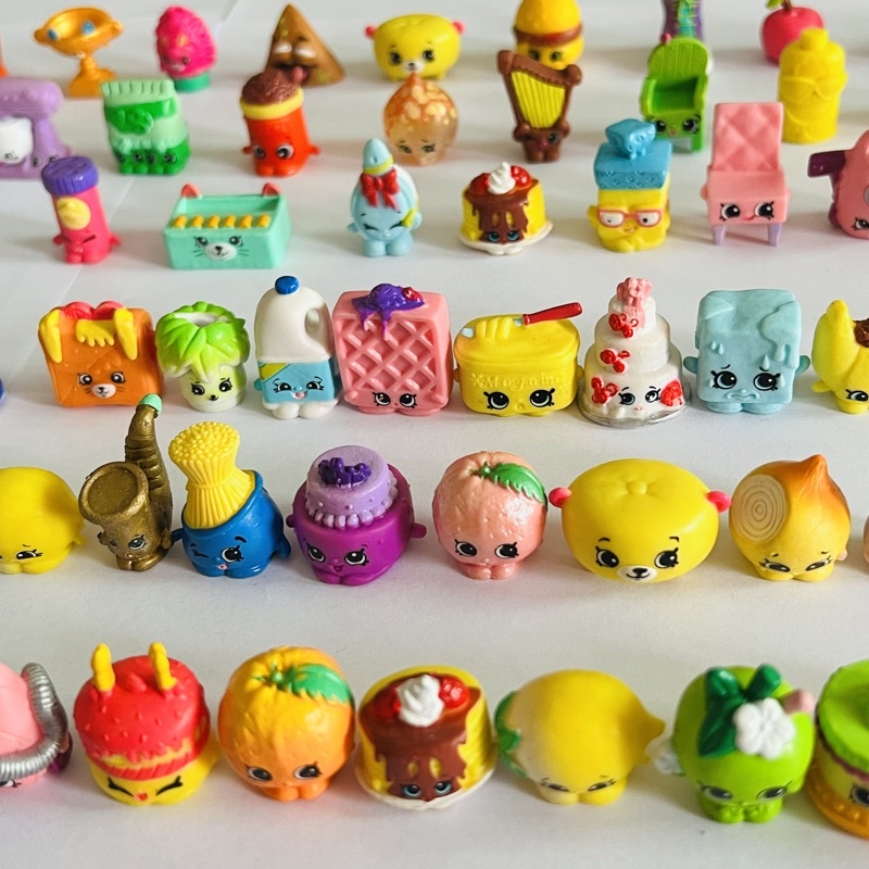 【COD】50&100Pcs/bag Original Shopkins Mixed Season Moose Toy Action ...
