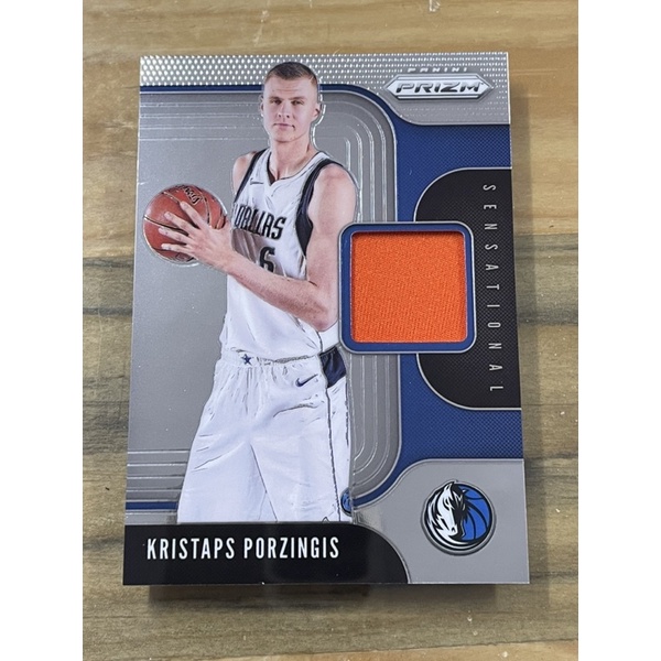 [RARE Mint] KRISTAPS PORZINGIS 2019 Prizm SENSATIONAL SWATCHES Game