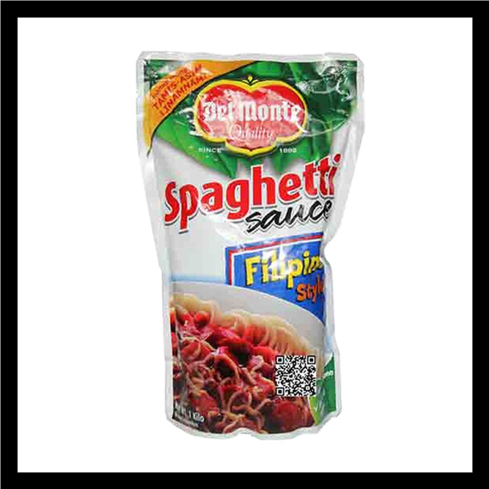 Del Monte Spaghetti Sauce Filipino Style 1 kilogram Shopee Philippines