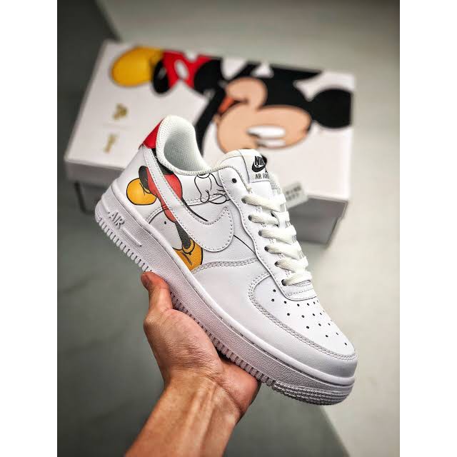 Mickey mouse deals nike sneakers