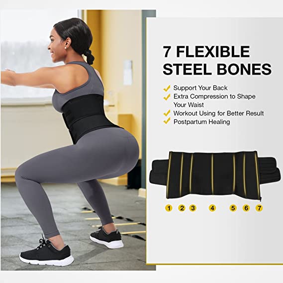 Waist Trainer Body Shaper Weight Loss Corset Trimmer Belt Waist Cincher Body Shaper Slimming Shopee Philippines